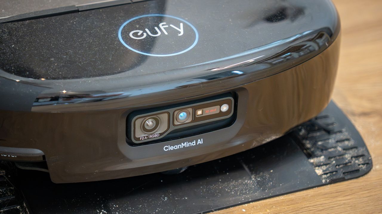 Eufy Omni S2 robot vacuum front camera