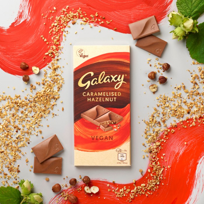 Galaxy launch all-new vegan 'milk' chocolate range