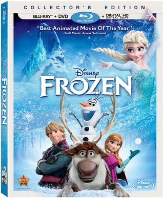 Frozen Blu-ray Combo pack