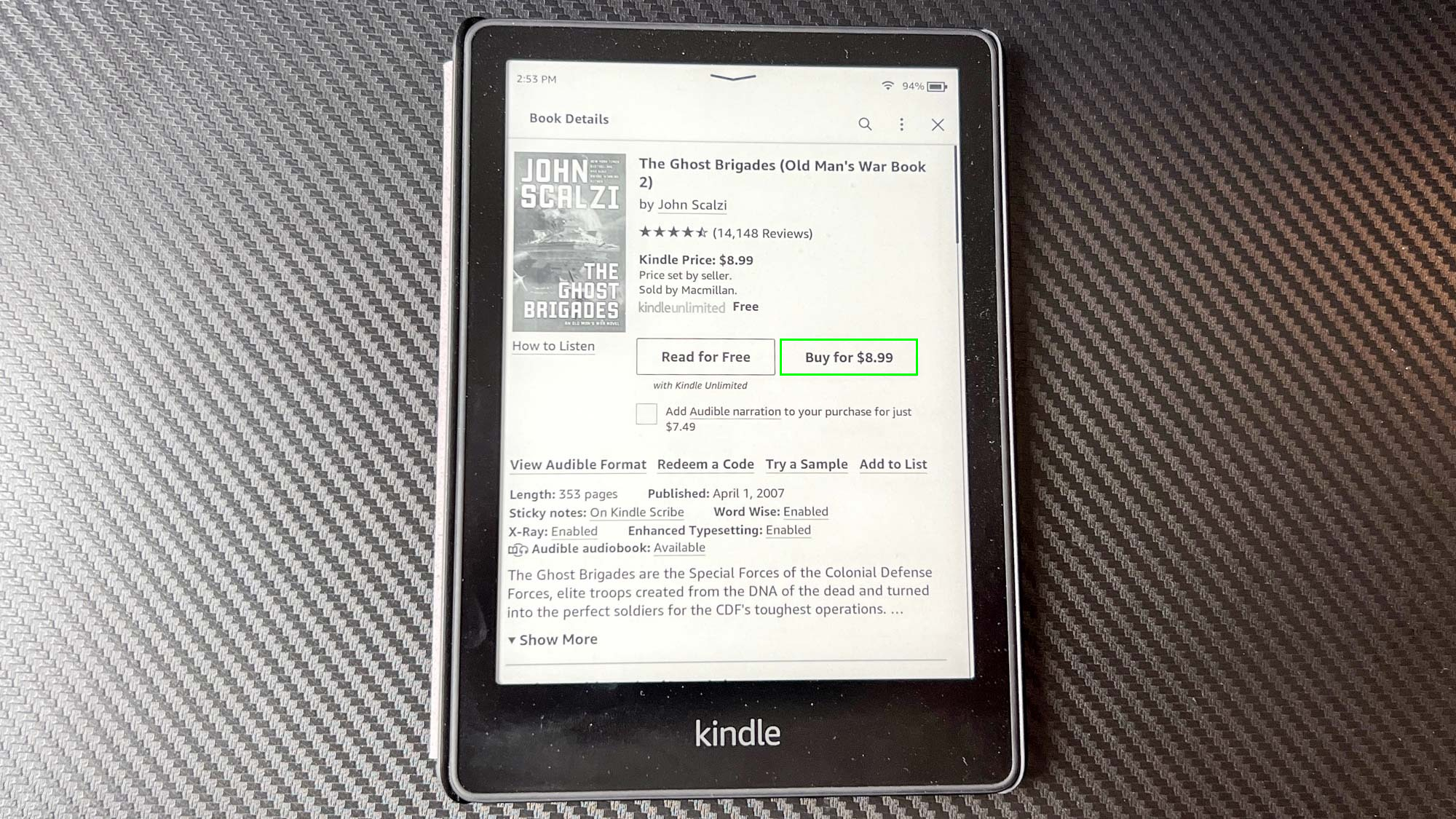 Kindle Paperwhite 2021