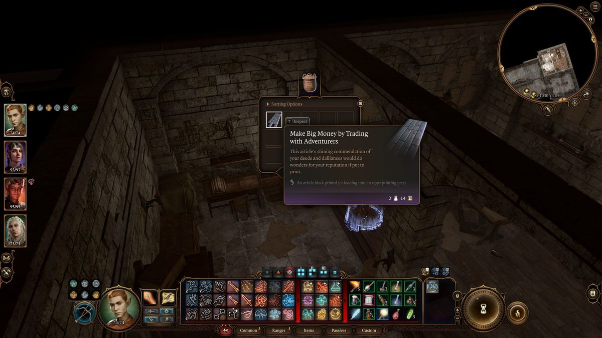 Baldur's Gate 3 Stop the Presses - New headline