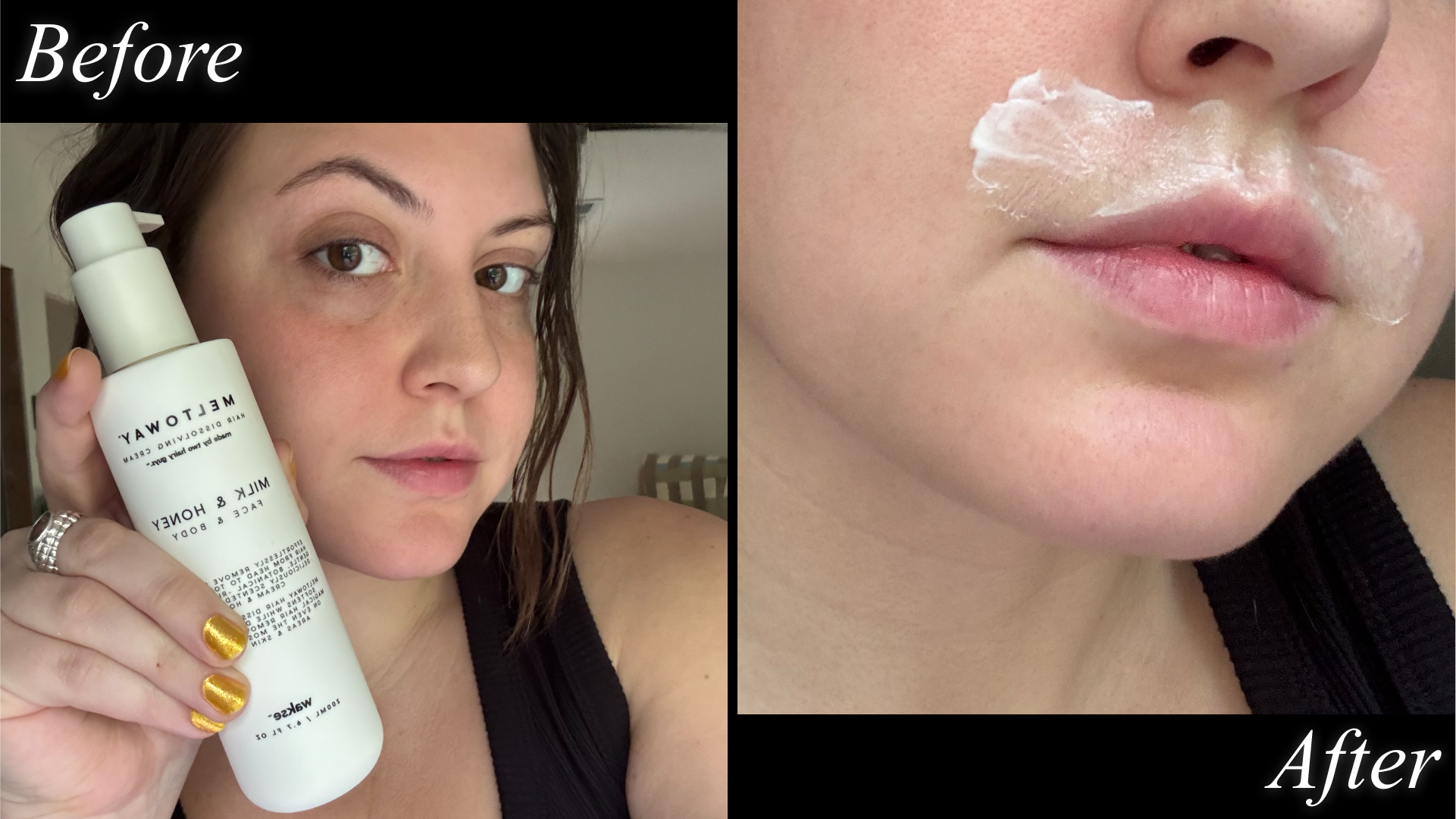 Sophia Vilensky tests Wakse Meltoway hair removal cream.