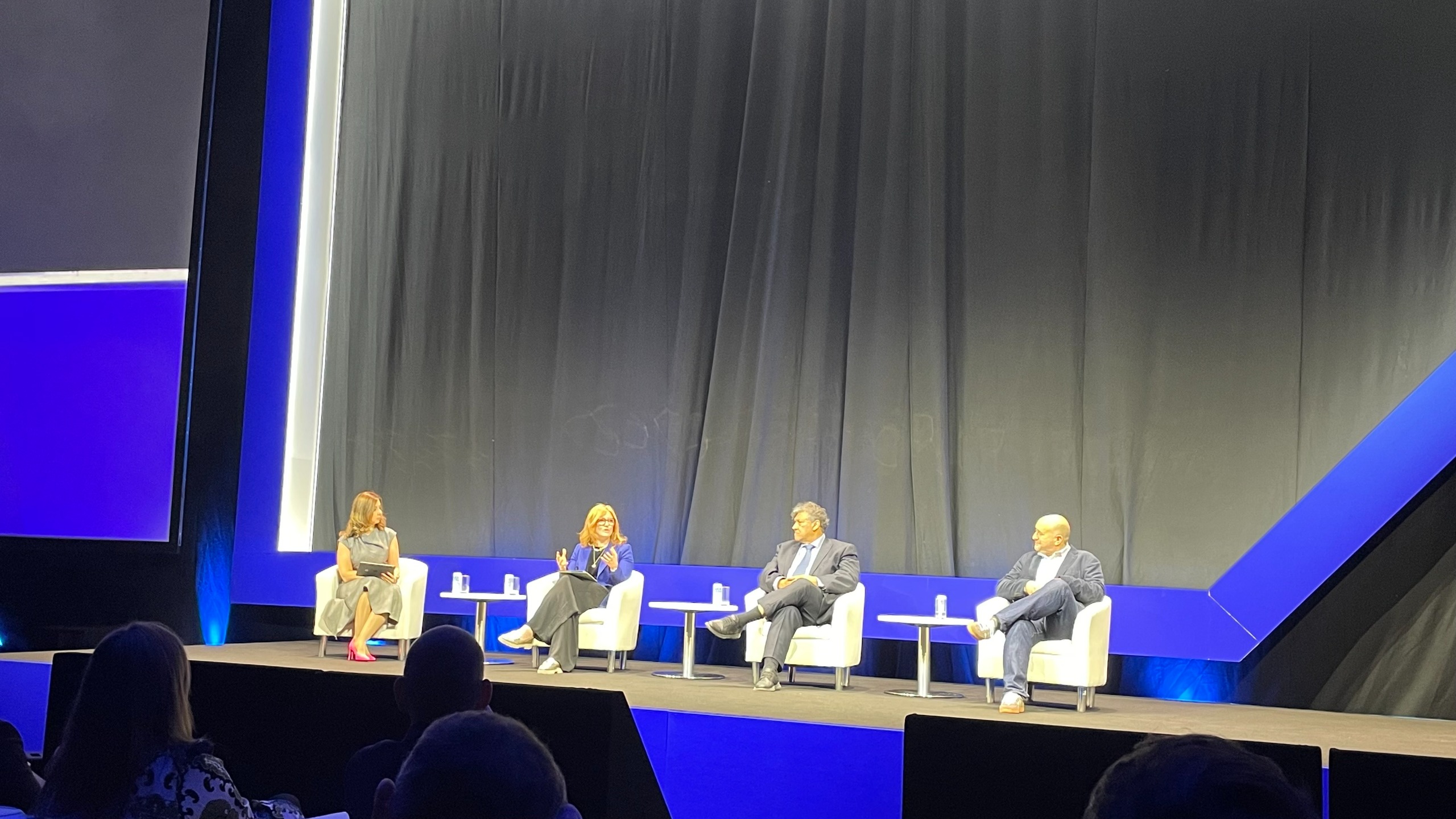 SAP AI NOW Tour panel on stage