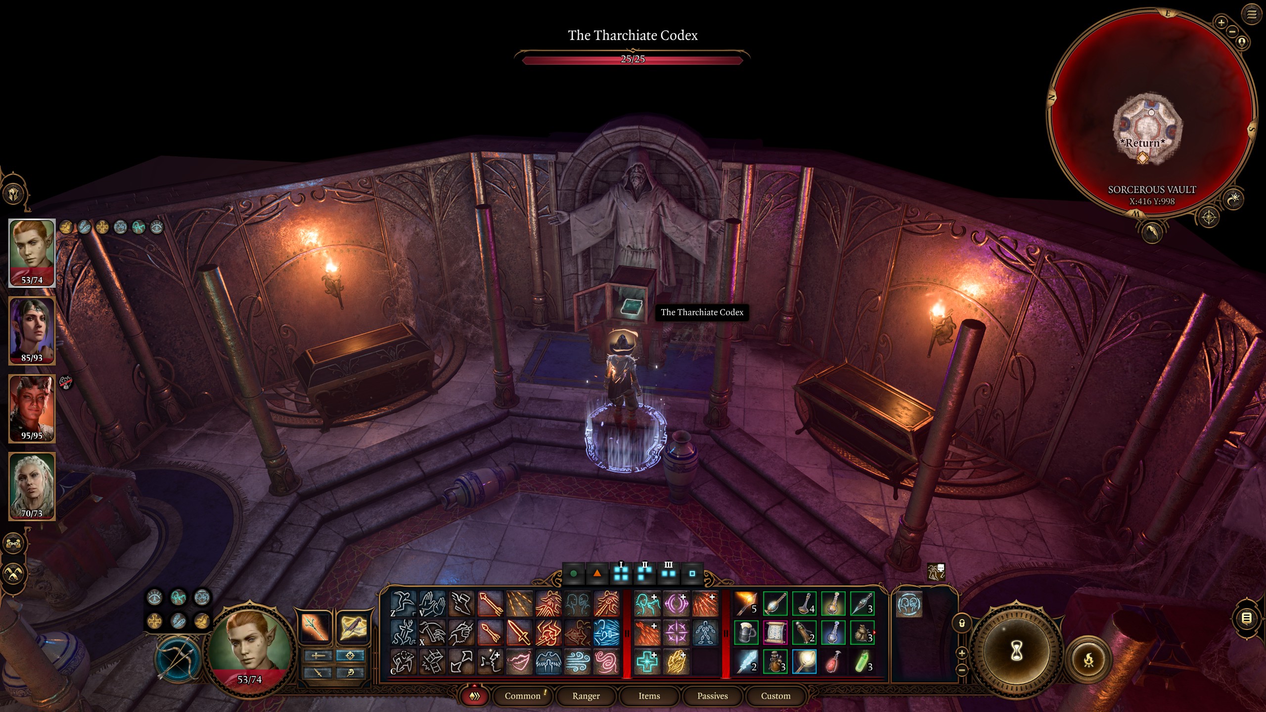 Baldur's Gate 3 Sorcerous Vault - Tharciate Codex