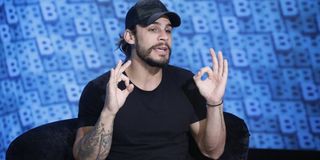 Big Brother 21 2019 Jack Matthews makes OK sign with hands in the Diary Room CBS