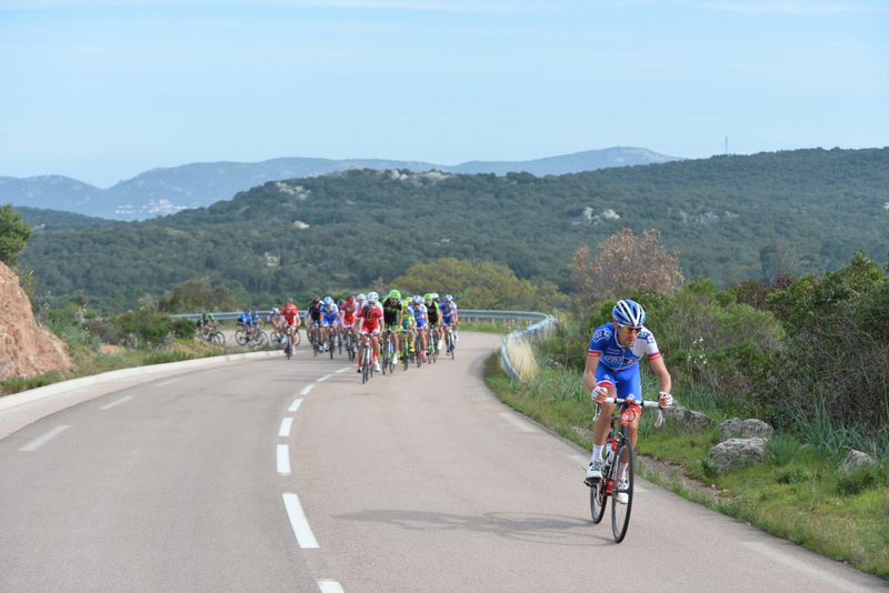 Thibaut Pinot (FDJ.fr) launches an attack
