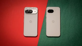 The Pixel 9a and Pixel 9