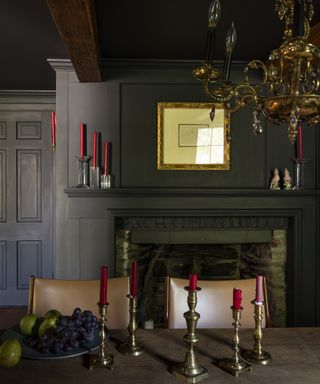 Off-Black by Farrow & Ball in a living room