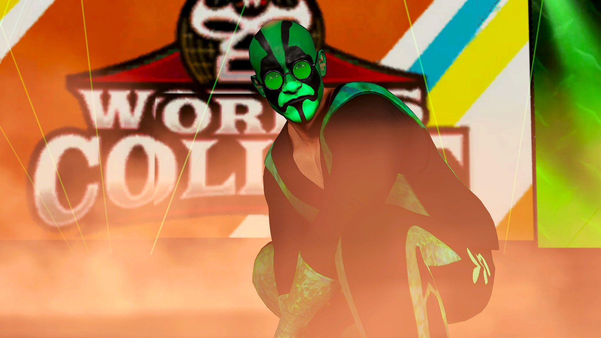 Mr Iguana community creation in WWE 2K25 on Xbox Series X