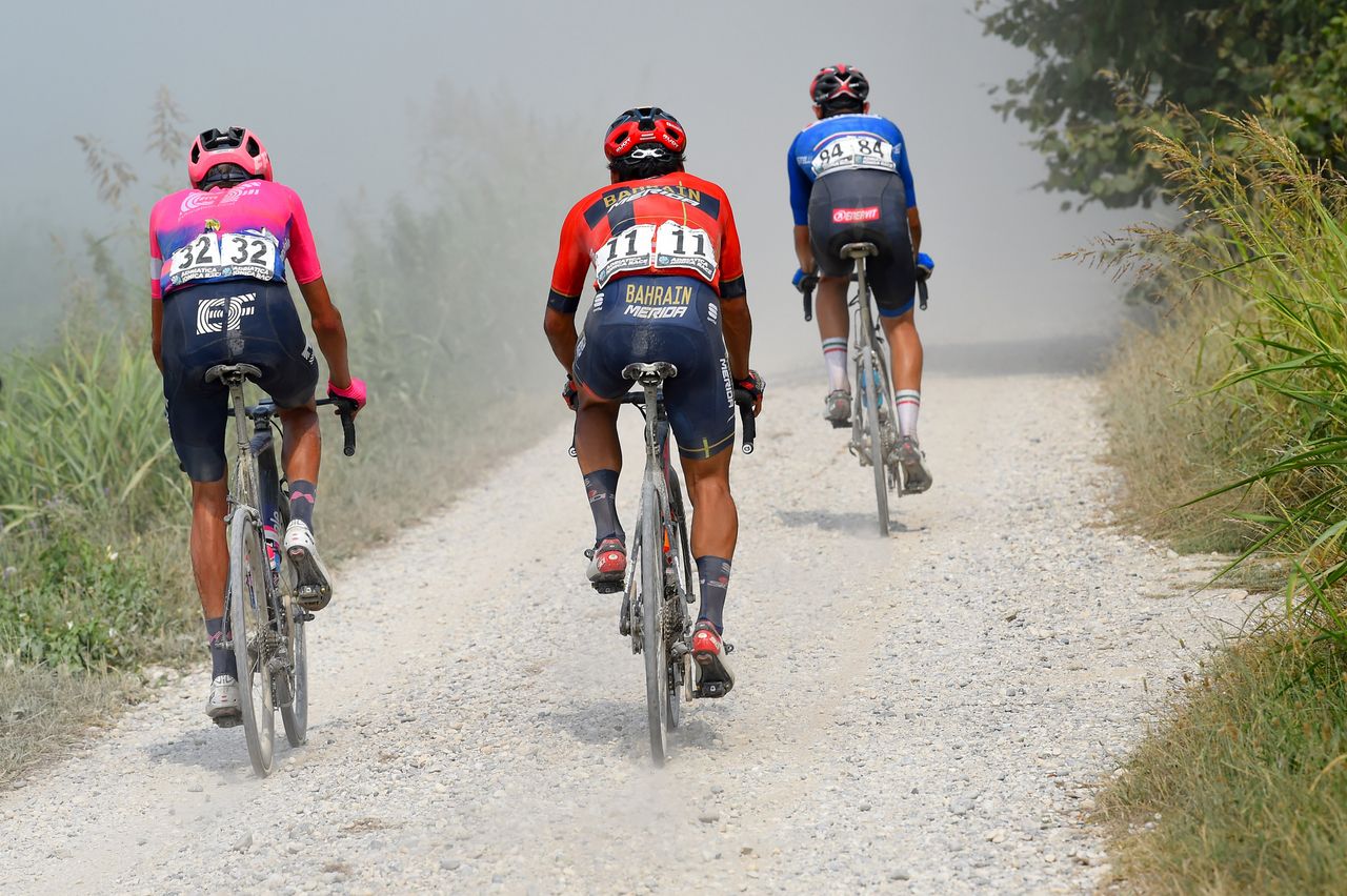 The gravel roads took their toll