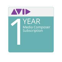 Avid Media Composer 1-Year Subscription |