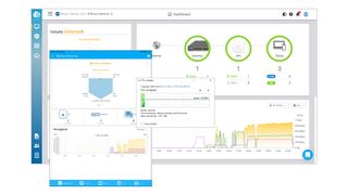 A screenshot of the EnGenius ECW260 management dashboard