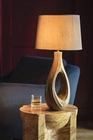 Industville Ornate Ellipse Table Lamp