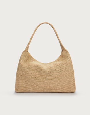 Raffia Oversized Bag | the White Company