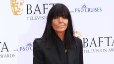 Claudia Winkleman is pictured wearing a black blazer whilst attending the BAFTA Television Awards with P&O Cruises 2026 at The Royal Festival Hall on May 10, 2026 in London, England. 