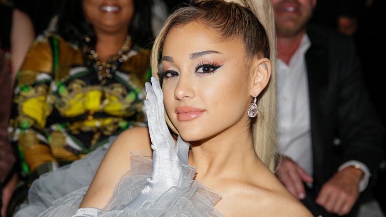 Ariana Grande Performs at THE 62ND ANNUAL GRAMMY® AWARDS, broadcast live from the STAPLES Center in Los Angeles, Sunday, January 26, 2020