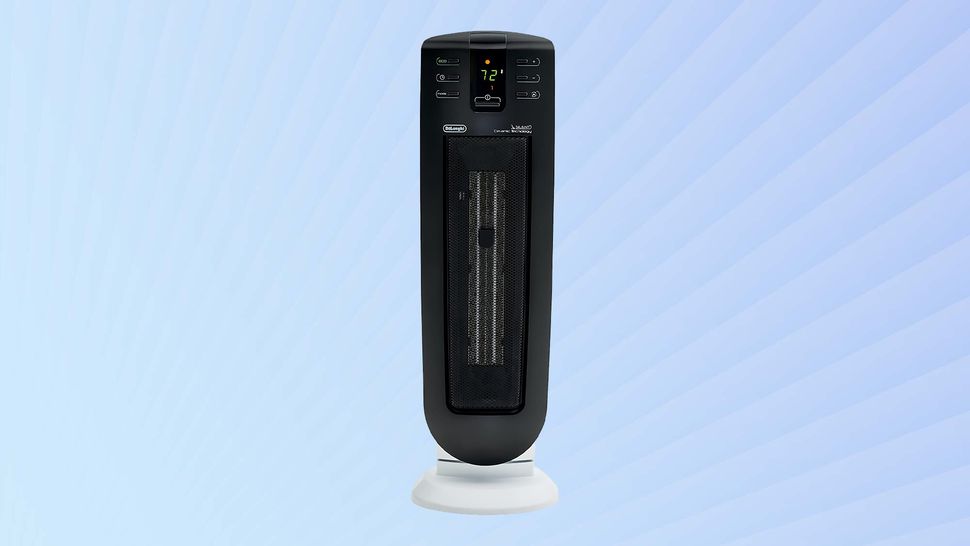 DeLonghi Ceramic Tower Heater review Tom's Guide
