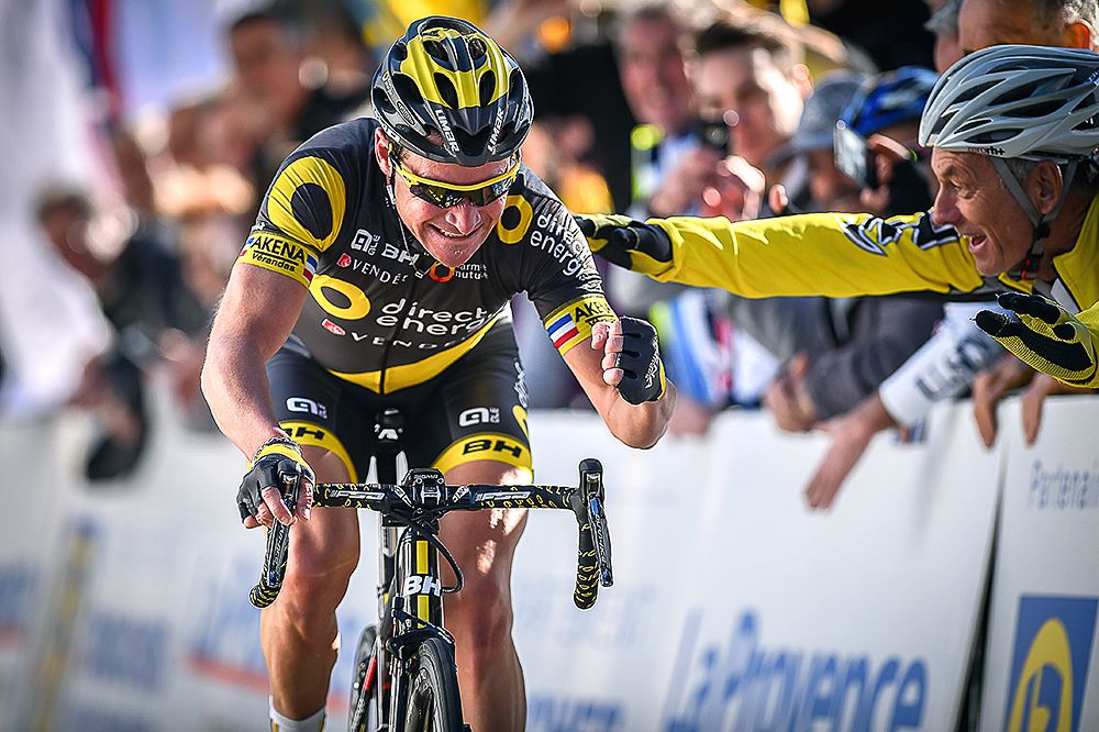 Thomas Voeckler (Direct Energie) wins stage 1 Tour Cycliste International La Provence