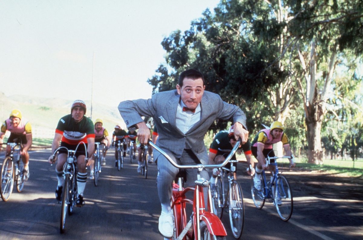 Paul Reubens stars as the title character in Pee-Wee&#039;s Big Adventure.