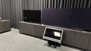 Sony A95L with A80L and BVM-HX310 mastering monitor