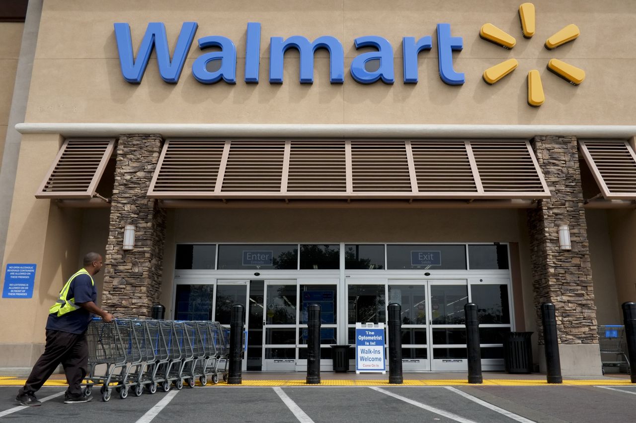 Wal-Mart store in La Habra, Calif. 