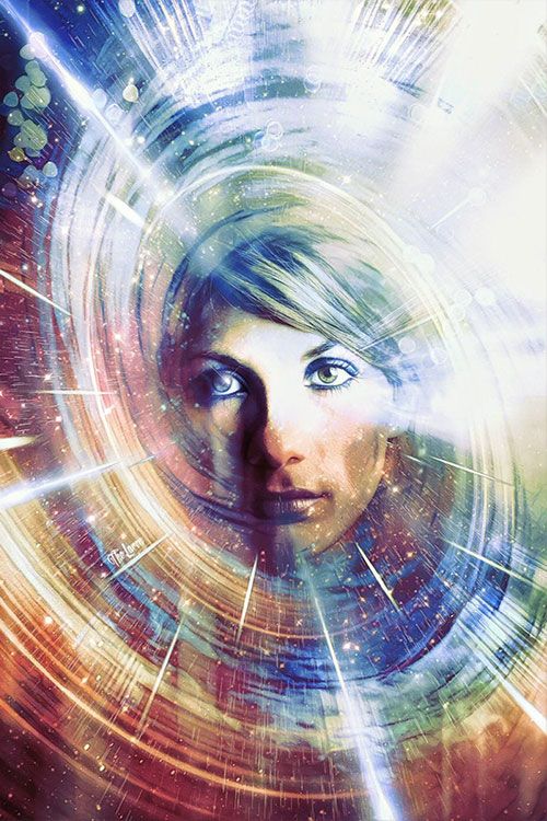 The vortex look is a Doctor Who classic, good work Hal Laren
