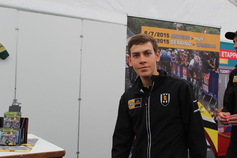 Louis Meintjes made the trip from the Giro del Trentino
