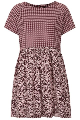 Topshop Animal Tile Mix Tunic Dress, £46