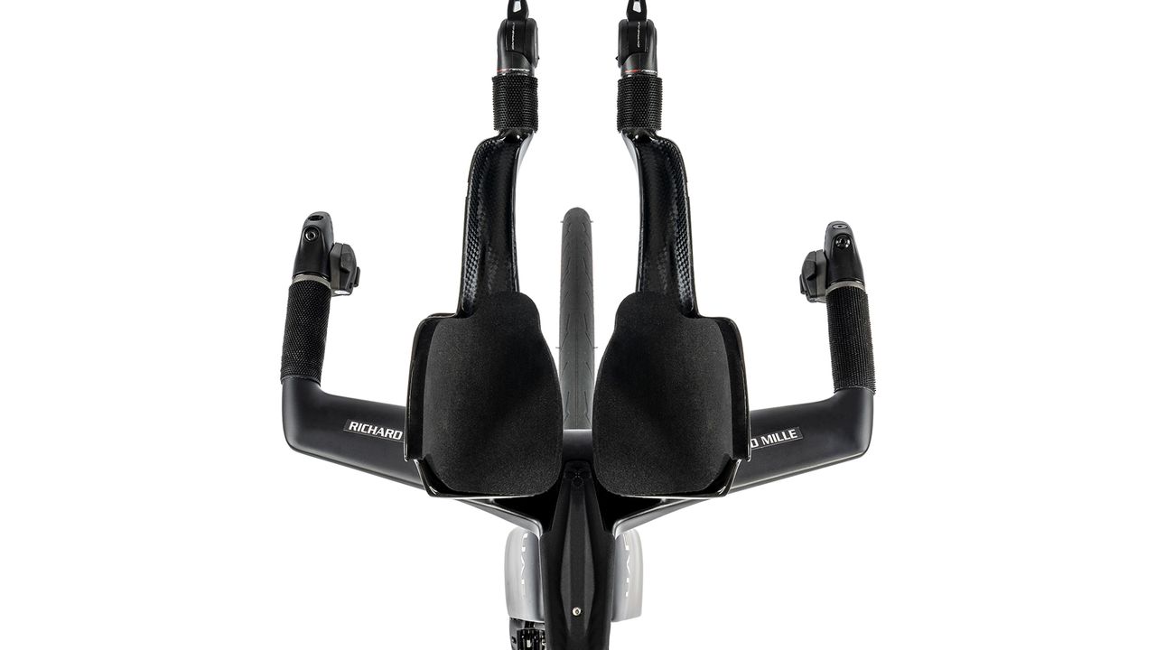 Colnago TT1 detail image on white background