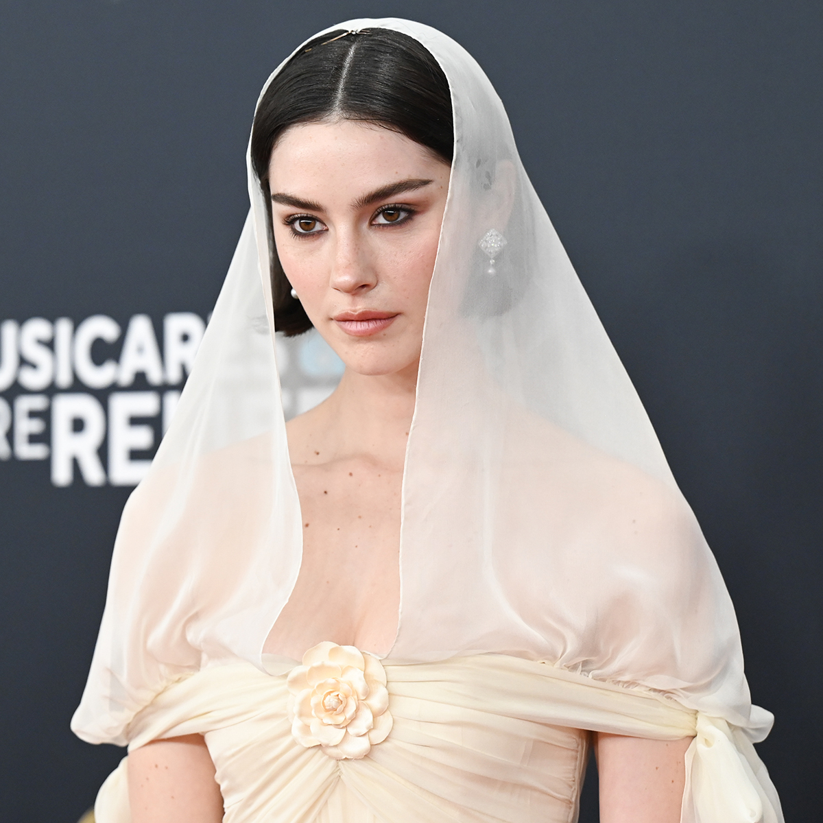 Gracie Abrams Just Wore a Full-On Wedding Dress and Veil to the Grammys