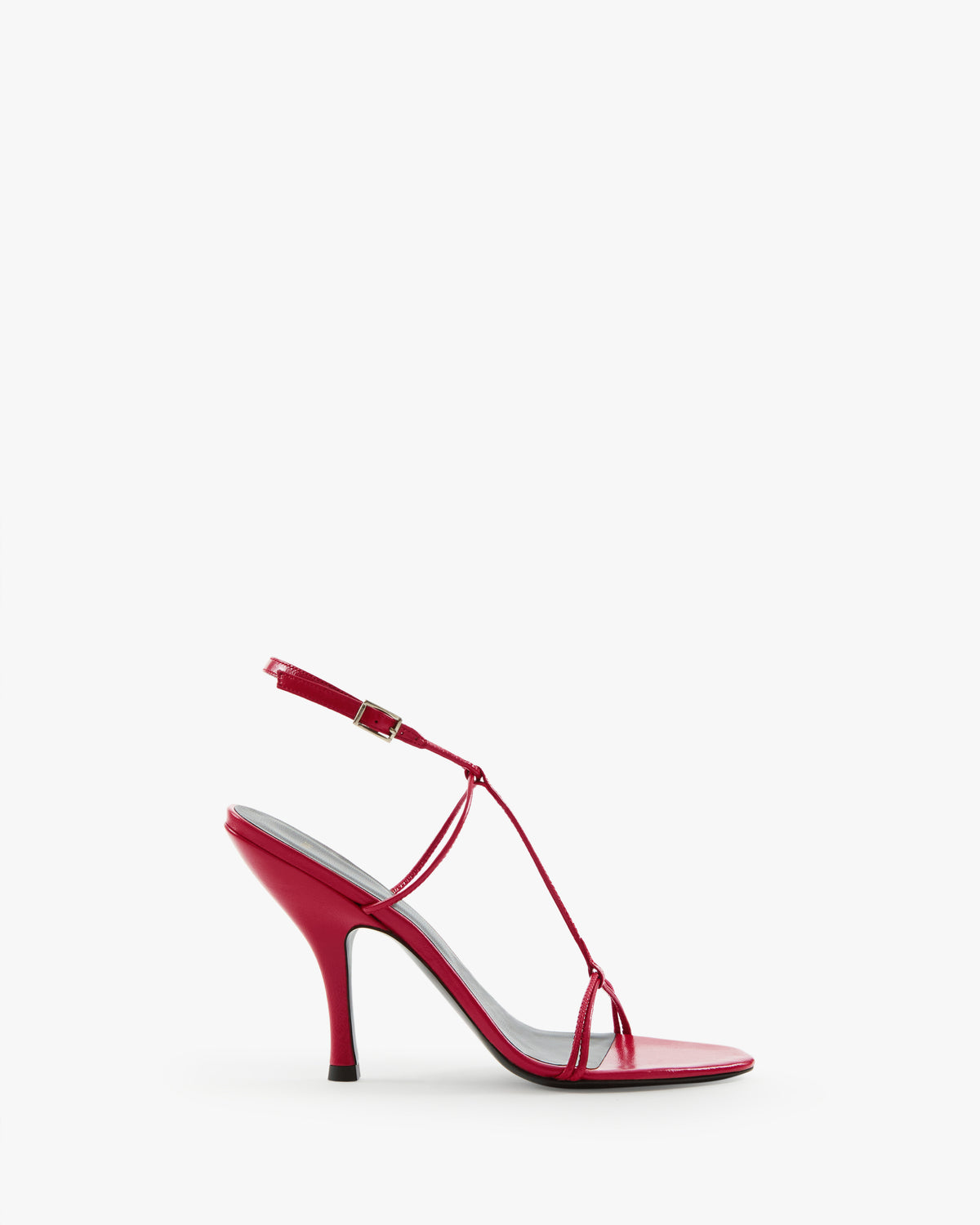 Mixer Sandal in Red Leather