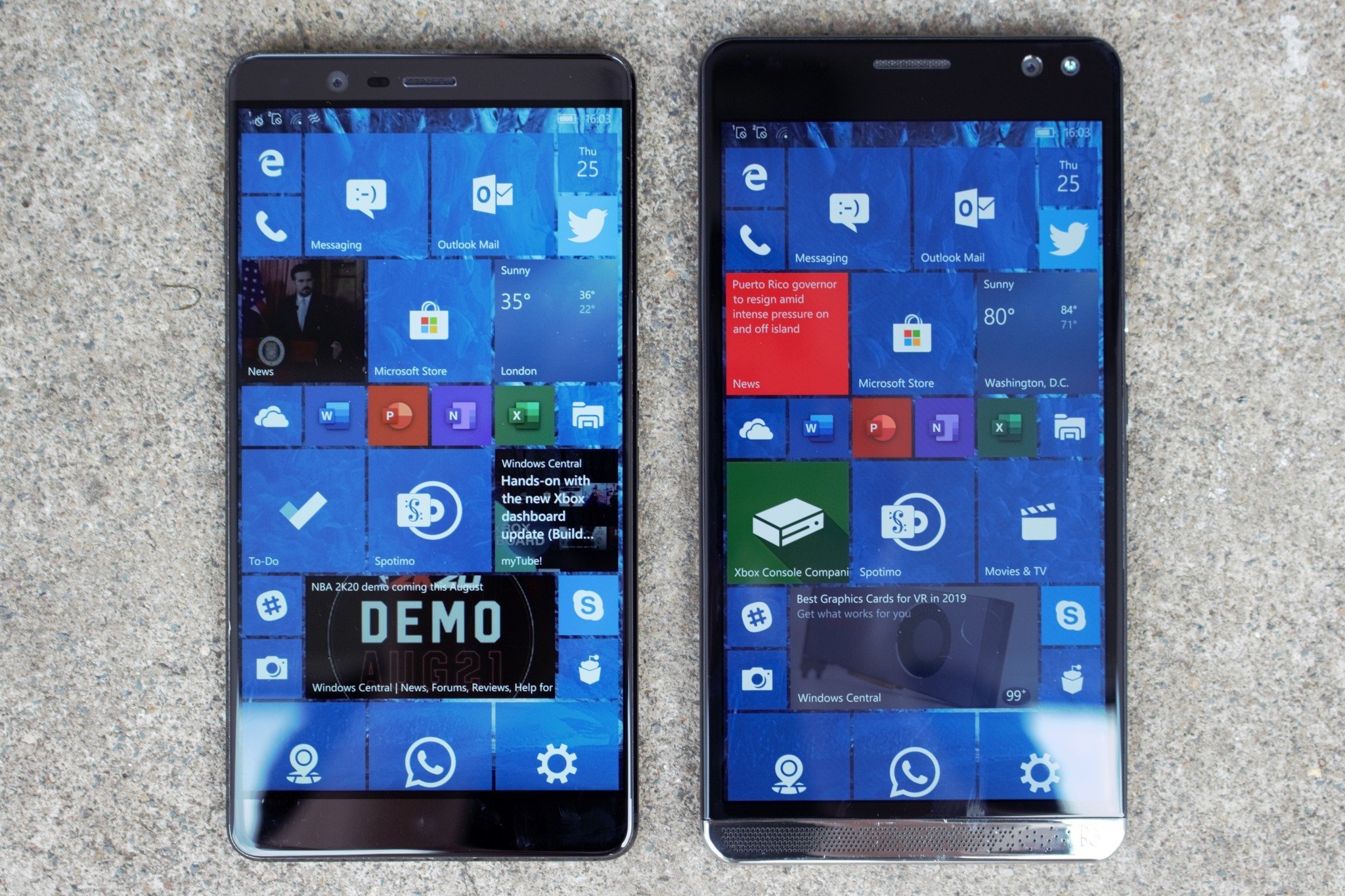 Windows Phone and Windows 10 Mobile let you resize icons years before Apple added the feature to iOS.