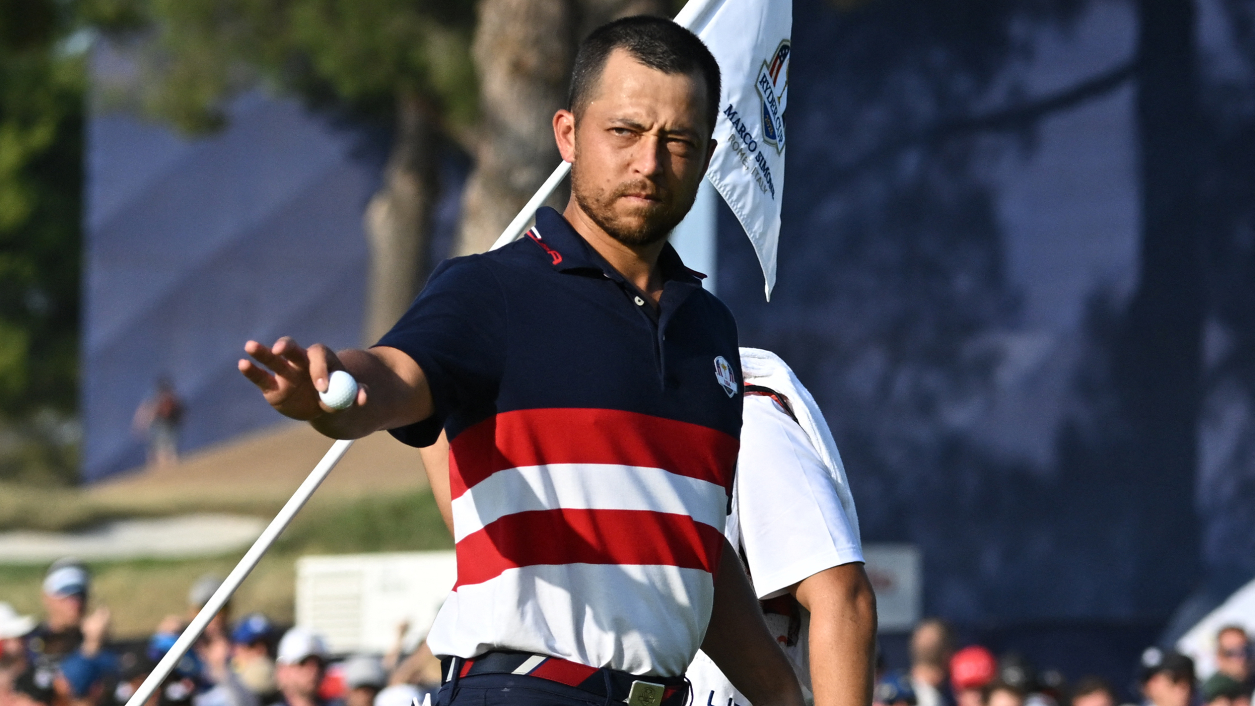 Xander Schauffele at the Ryder Cup