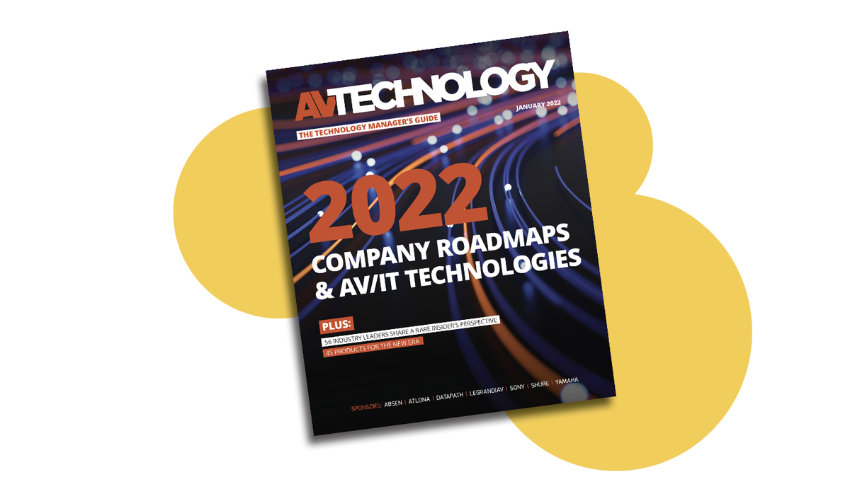 AV Technology&#039;s Guide to 2022 Company Roadmaps &amp; Products