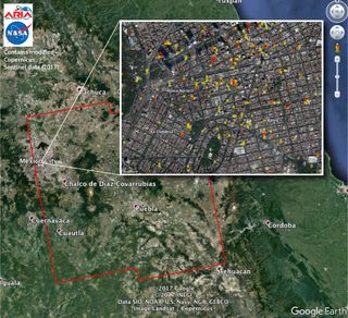 Mexico Earthquake: NASA Damage Map