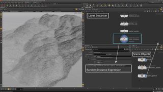 create 3D grass in Houdini