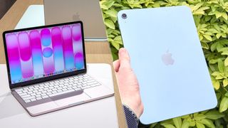 MacBook Neo vs. iPad 11 side by side