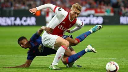 Ajax defender Matthijs de Ligt is a transfer target for Manchester City