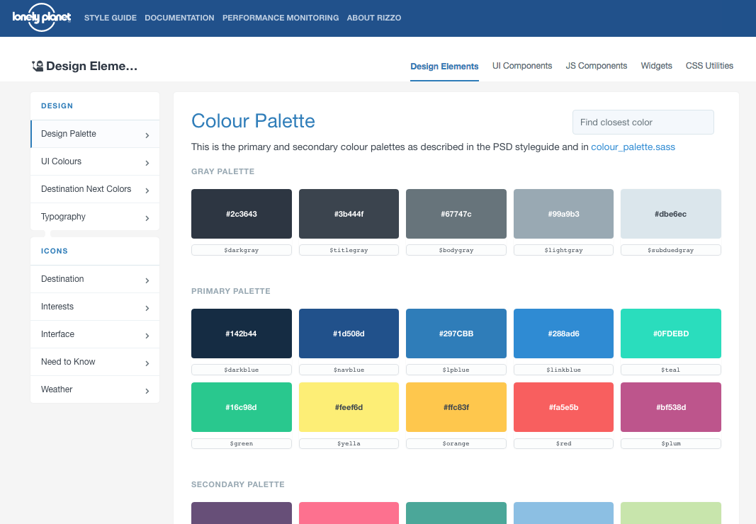 Include primary and secondary palettes here (click to see the full guide)