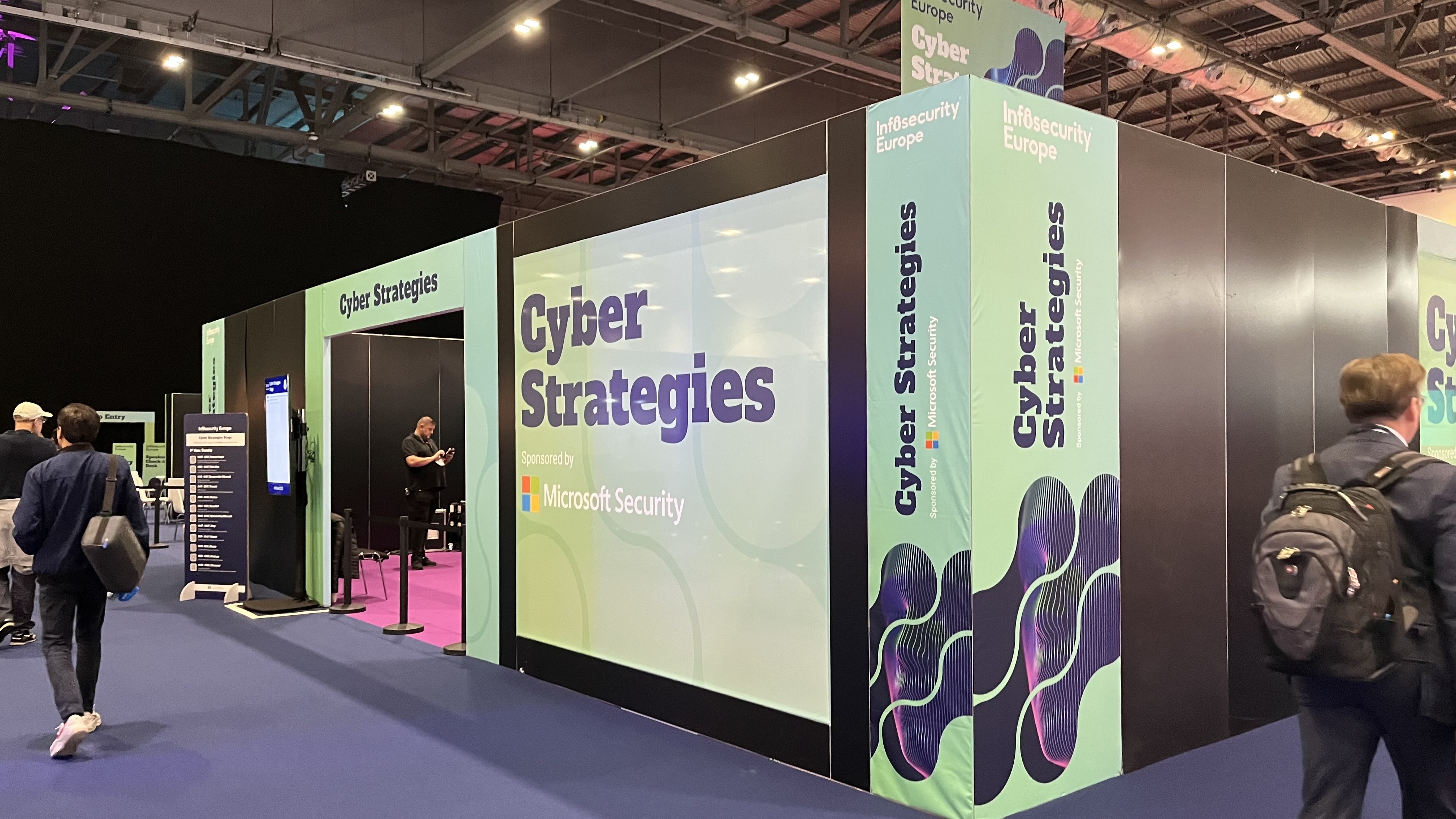 Infosec Europe 2025 cyber strategies stage