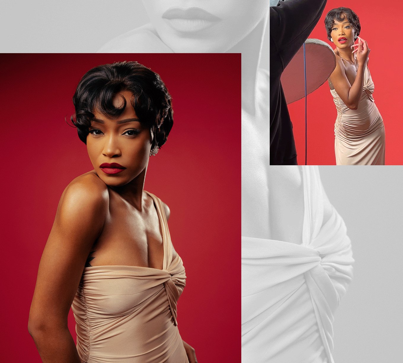 Keke Palmer Eartha Kitt beauty inspiration who what wear cover