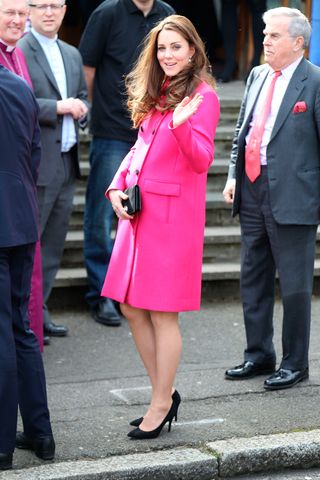 Kate Middleton in Stylish Pregnant Stars