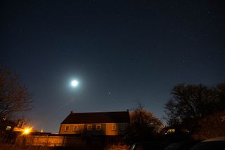 Moon and stars shot with Tokina lens