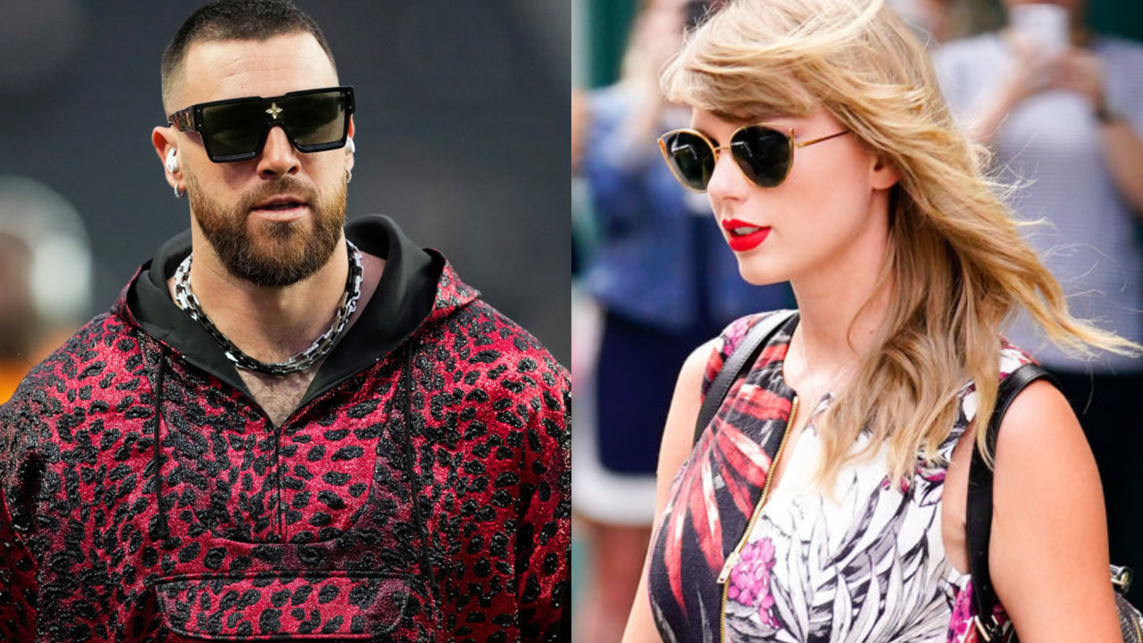 Taylor Swift and Travis Kelce