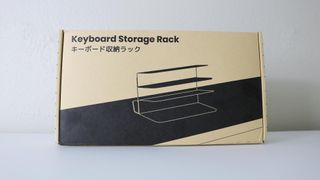 The box the keyboard storage rack arrived in