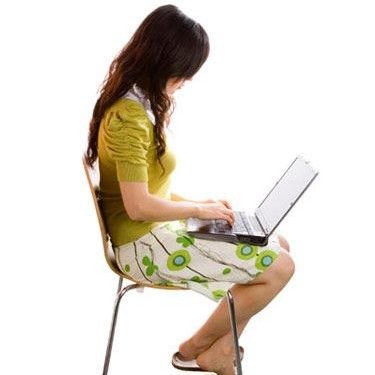 Woman on laptop