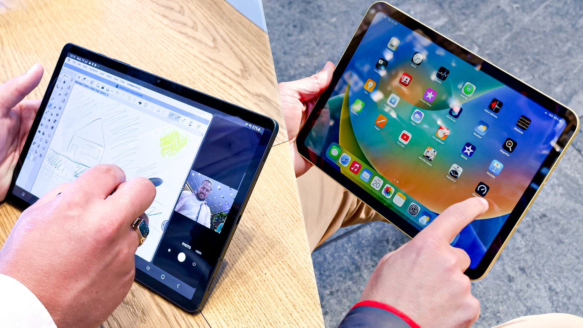Samsung Galaxy Tab S9 vs iPad (10th gen) — which tablet could win