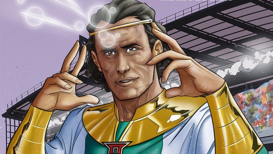 One of FIFA&#039;s new Marvel-ified players.