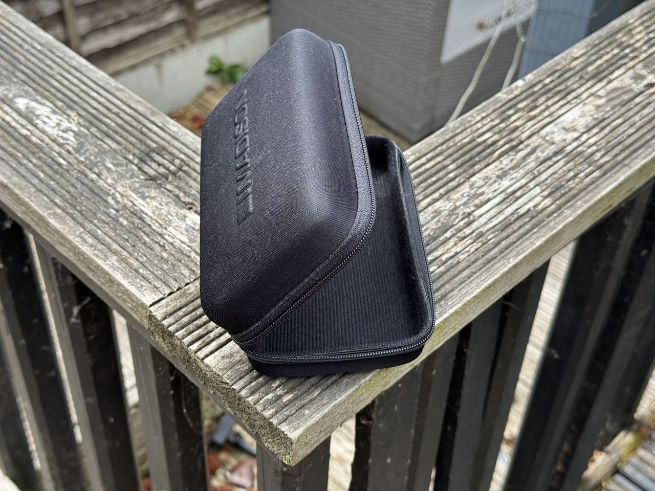 The hard case is sturdy and decent quality