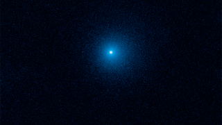 An image of comet C/2017 K2 PANSTARRS (K2) taken in June 2017 by the Hubble Space Telescope's Wide Field Camera 3.